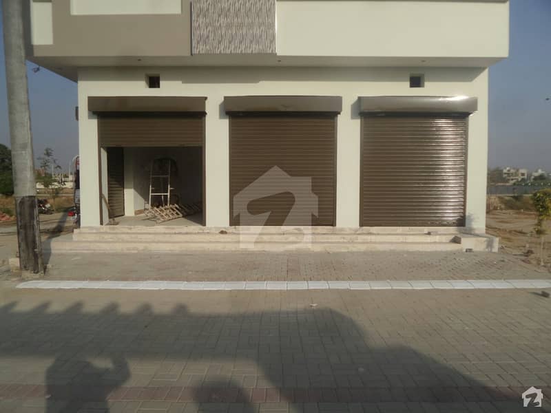 Double Storey Beautiful Corner Commercial Building For Sale At Faisal Villas, Okara
