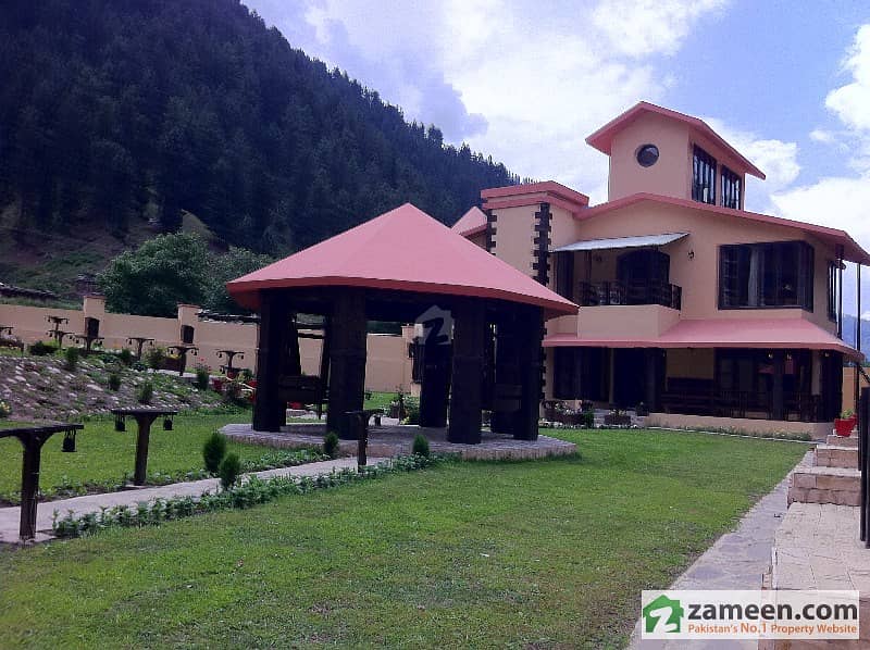 3 ½ kanal Luxurious Brand new Furnished Bungalow for sale in Naran on Main Naran road,