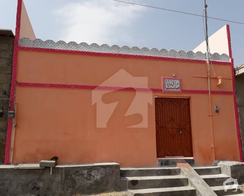 Khuda Ki Basti Phase 1, 80 Square Yard, 2 Rooms In Front Of Ground, Electricity,  Gas And Water