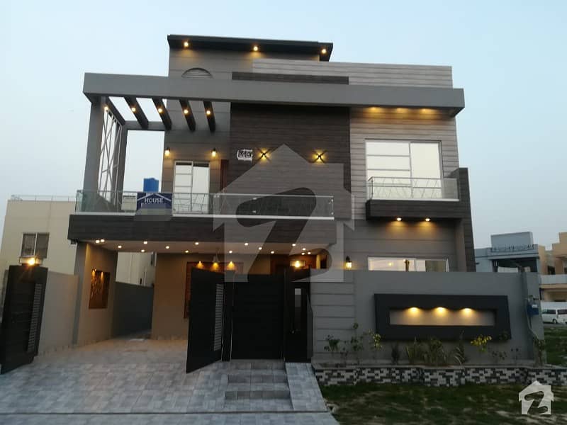 10 Marla Brand New Awesome Solid House For Sale Near Wapda Town