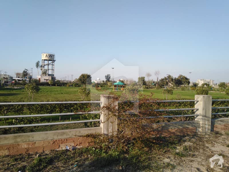 1 Kanal Possession Corner  Facing Park Plot For Sale In Awt Phase 2 Lahore