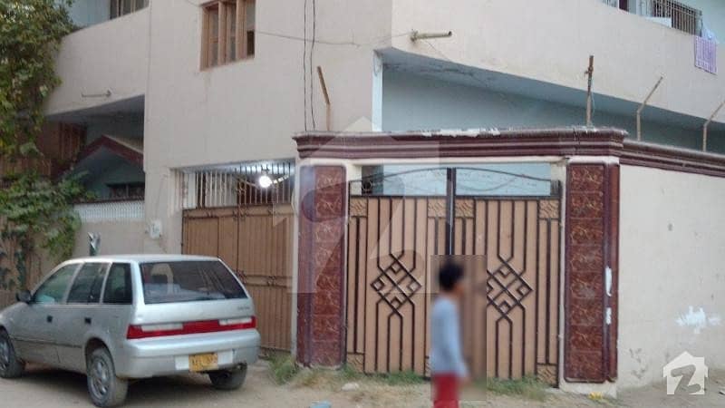 Ground+1 Corner House For Sale - Park Facing - 160 Square Yards Buferzone 15-b