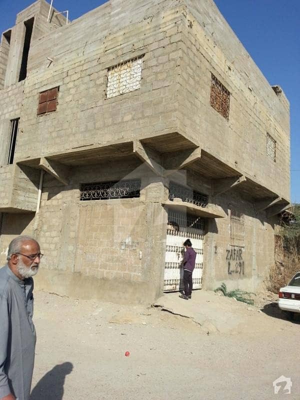 Lyari Expressway 51 G Karachi  80 Sq Yards Corner House Structure For Sale