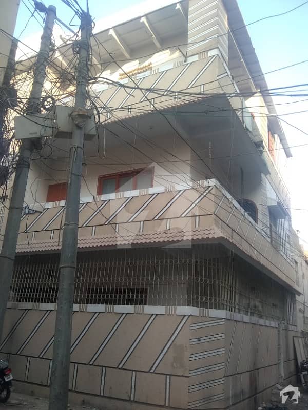3 Storey  Corner House For Sale  In 92 Lac North Karachi