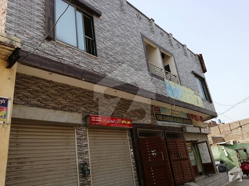 Two Storey House With 2 Shops  For Sale