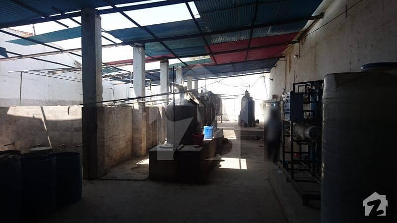 860 Square Yard Factory For Sale In Malir Industrial Area
