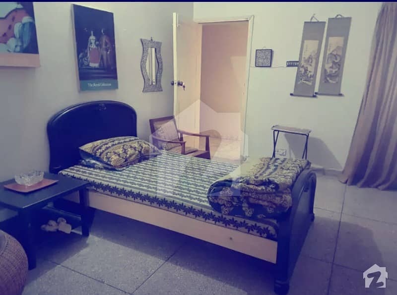 One Bed Fully Furnished Room Available At Defence Only For Girls Allow