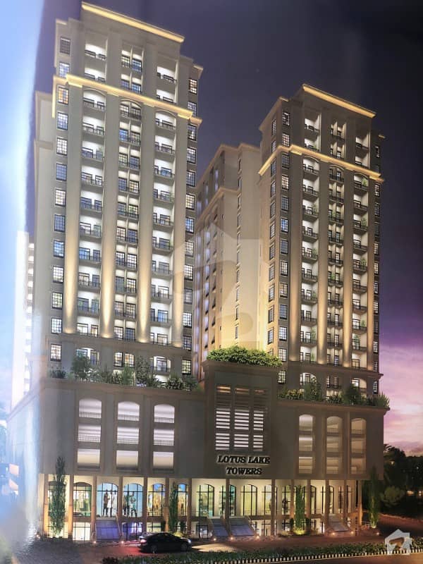 Lotus Lake Towers Next Upcoming Luxury Apartment In Bahria Town Phase 8 Near To Statue Of Liberty