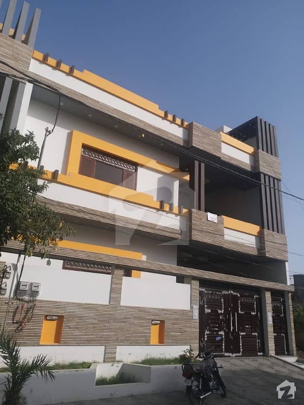 Gulistan e johar block 7 West open Brand New House for Gulistane