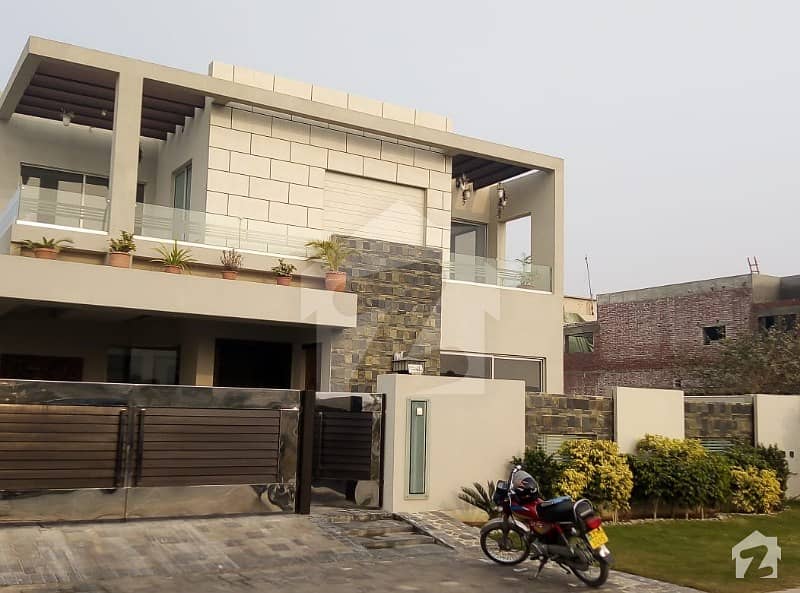 DHA Phase 6 Block F 1 Kanal Brand New House On Rent