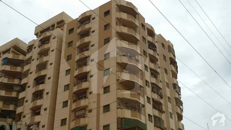 North Way Tower Luxury Apartment Is Available For Sale 4rth Floor 2 Bed D/D Excellent Condition VIP Sector 11a North Karachi