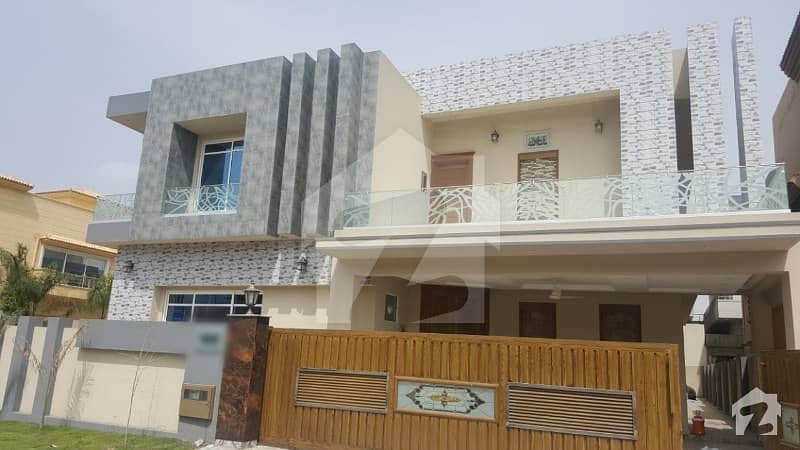 01 Kanal Double Unit Semi Furnished Corner House For Sale In Bahria Town