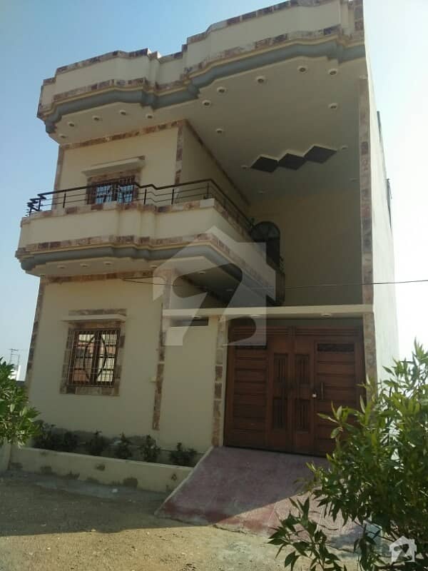 Indus Officer Double Storey Bungalow Is Available For Sale Near Isra Village Hyderabad