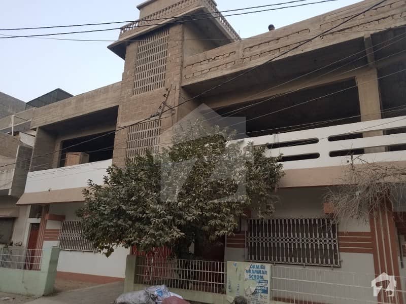 250 Sq Yards West Open And Spacious Corner House Indus Mehran Society