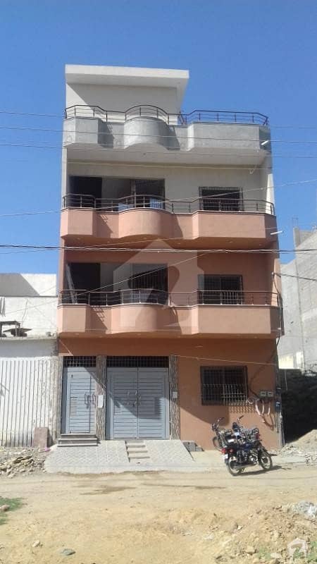150 Yards New Triple Storey Building For Sale