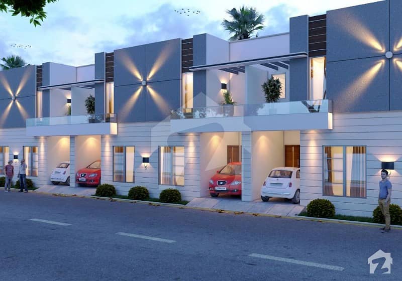 3 Marla Double Story Deluxe Villa on Easy Installments in Palm Villas Lahore