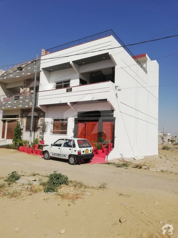 brand new 120 sq yard ground plus 1  house for sale in gulshan-e-maymar sector Q3