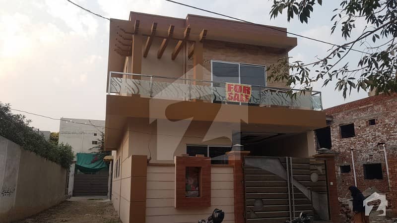 7 marla double unit brand new house for sale in Ali Park airport road