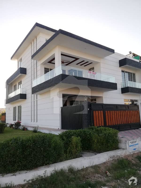 40x80 Brand new Proper corner house with extra land for sale in G13