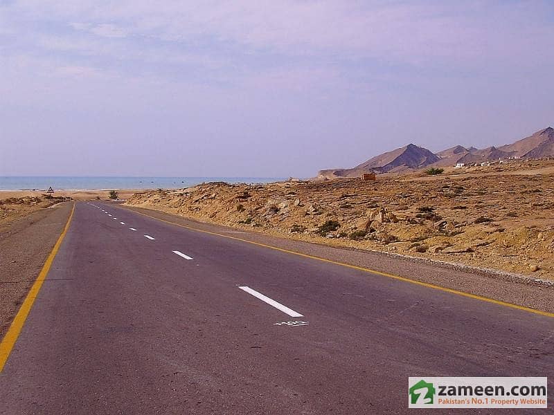 10 Acre Commercial Land For Sale In Mouza Karwat On 100 Feet Coastal Highway Front Gwadar