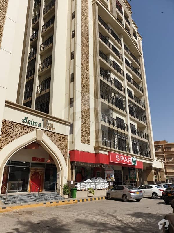 Saima Twin Tower Flat Available For Rent