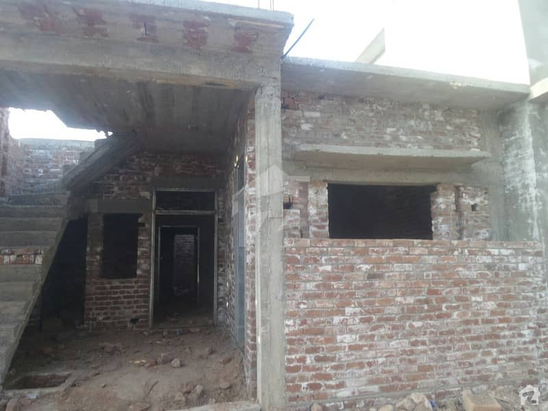4 Marla House Structure With Coulmns Beams Solid Construction  Is Available For Sale