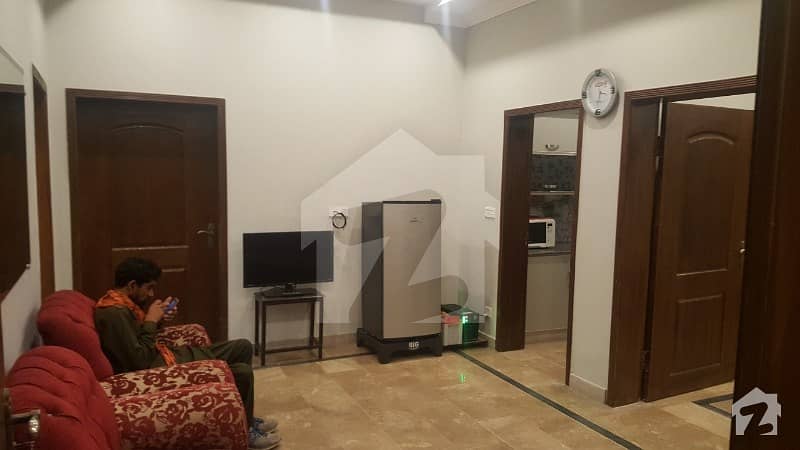 Furnished Apartment For Rent Indepandent Totely Real Pix Near Shouktkhanam