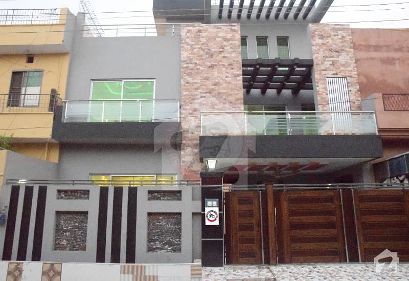 10 Marla Double Unit Brand New House For Sale In PIA Society