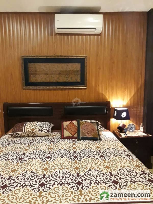 Beautiful 1 Bed Room Fully Furnished Apartment In Bahria Town Available