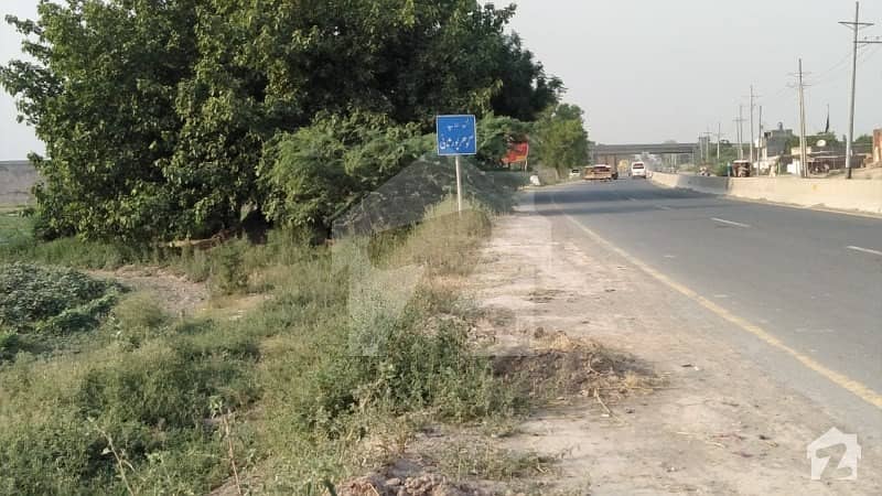 Commercial Land 4 Kanal For Sale On Main Sharaqpur Road