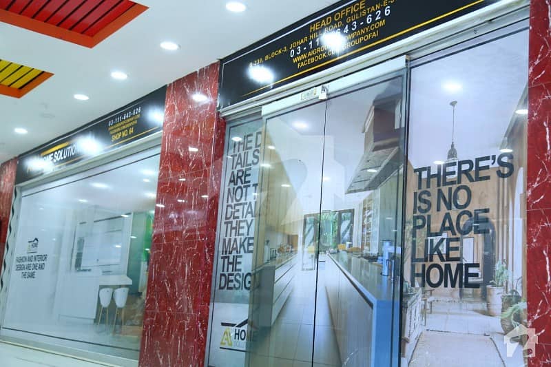 Shop available in gulshan iqbal with fully air conditioned Gulshane