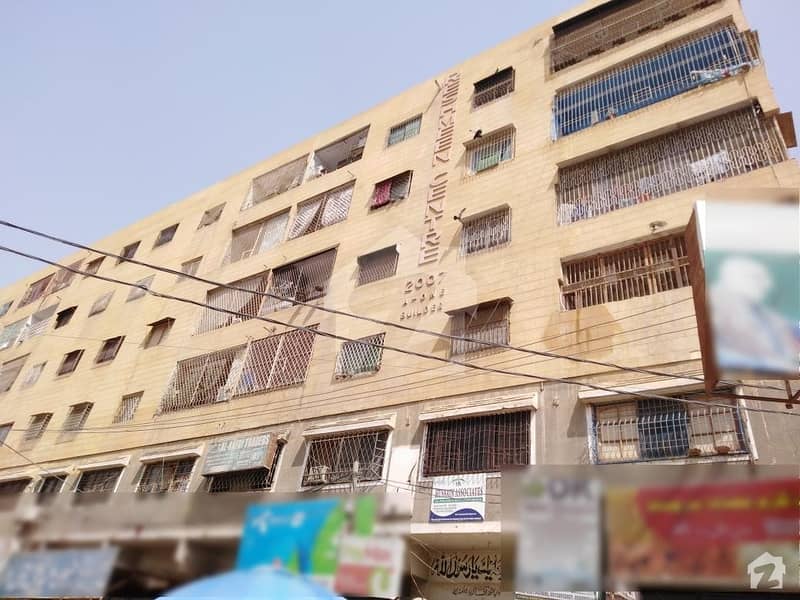 Corner Flat Is Available For Sale In Latifabad