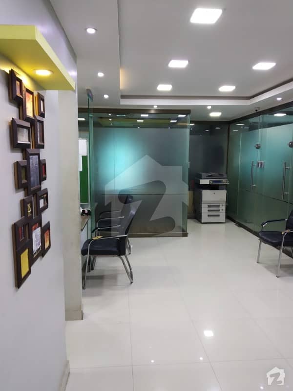 A Furnished Office For Rent In Gulshan-e-iqbal 13-a