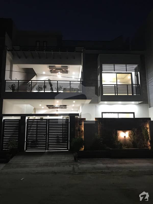Brand New Leased With Completion 240 Yards Ground Plus Two House Is Available In Karachi University Society In Scheme 33