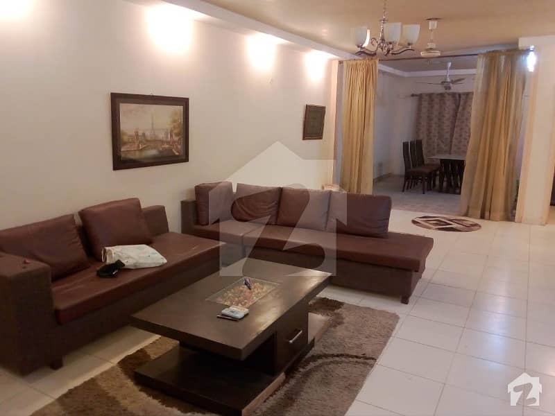 10 Marla Outclass Design Slightly Used  3 Bed Apartment  For Rent