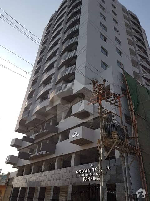 Crown Tower Flat In Gulshan-e-Iqbal Block 6 Near Nipa