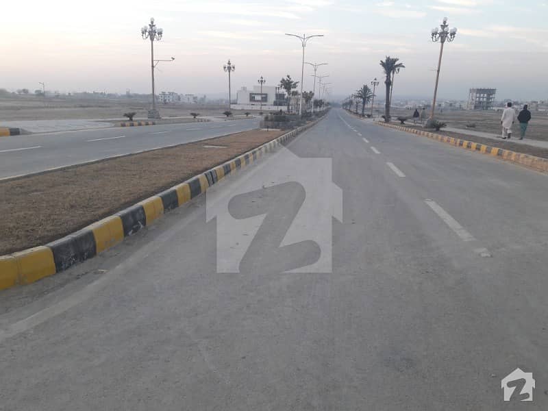 Faisal Town Block A 10 Marla Plot For Sale On Main Double Road Back Plot For Sale