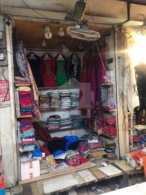 Pakistan Cloth Market Furqan Block 6x6 Square Feet Shop For Sale