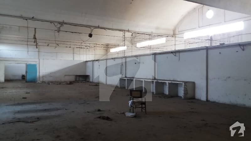 Factory Warehouse 350 Feet Front  At Main Multan Road With75000 Sqft Covered 200kva Electricity Connection Etc For Sale