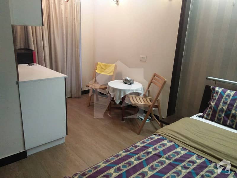 1 Bed Room Lower Ground Fully Furnished Portion DHA Phase 6 Block A