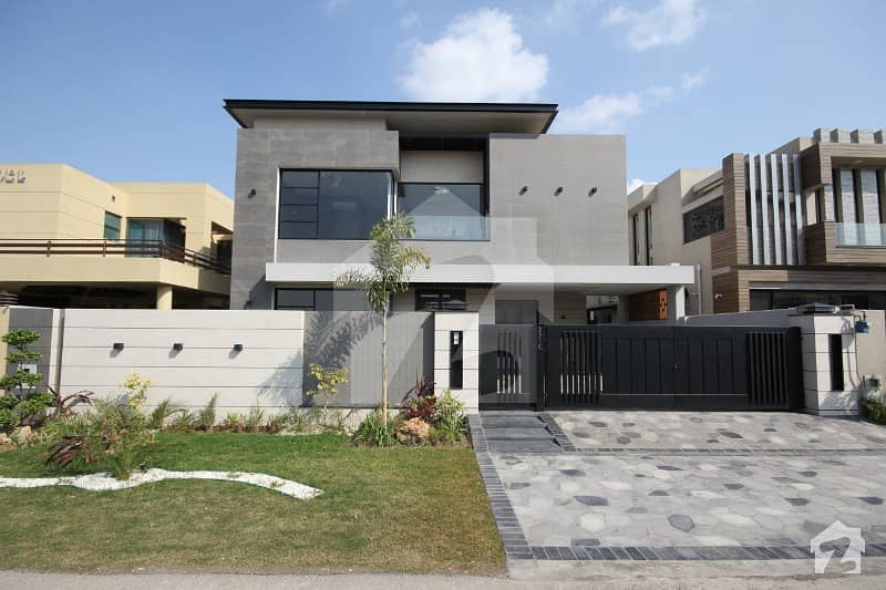 One Kanal Brand New Modern Dream Bungalow Near To Main Park In Phase 6 DHA Lahore