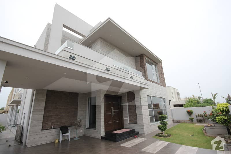 One Kanal Brand New Designer Bungalow With Full Basement And Cinema Hall Near Park Mosque And Commercial