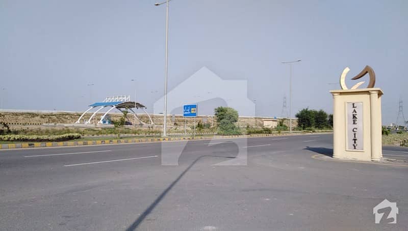 10 Marla Plot Near To Park On 45 Foot Road In Lake City  Sector M-2A