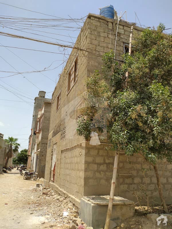 House For Sale Kda Employees Society 60 Yards West Open Corner 2 Side Korangi Karachi