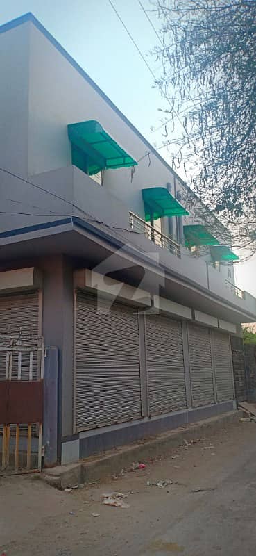 2 Shops With Flat For Sale