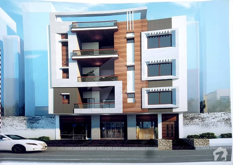 3 Bed D/D Flat Available On Installments Plan In Garden City Block A