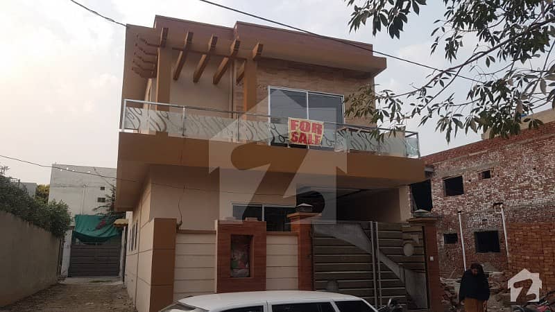 7 Marla Corner Double Unit Brand New House For Sale In Ali Park Airport Road