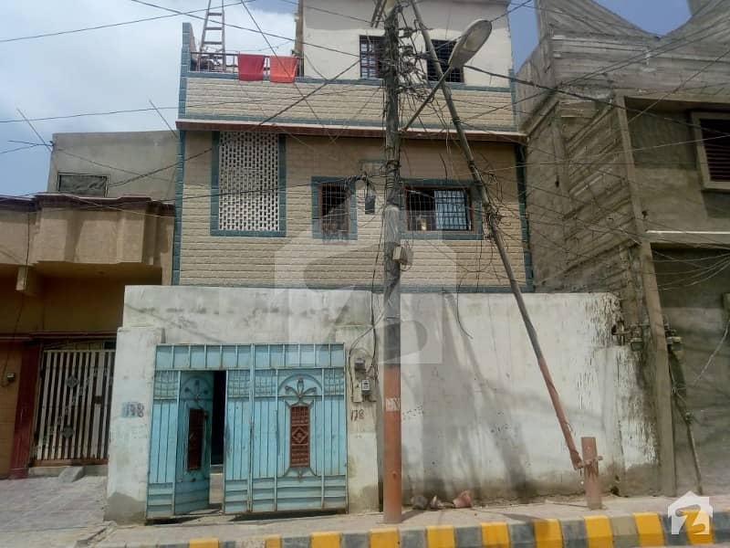 باغِ کورنگی کورنگی کراچی میں 6 کمروں کا 3 مرلہ مکان 75 لاکھ میں برائے فروخت۔