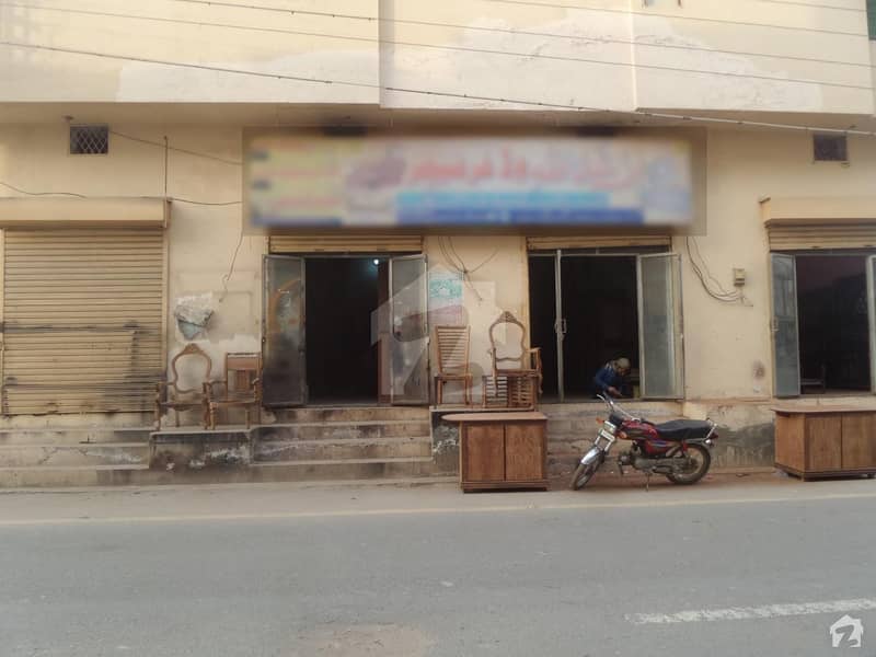 Double Story Beautiful Corner Commercial Building For Sale At Fateh Town Okara