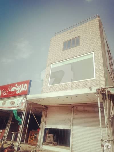 Commercial 4 Marla Triple Storey Plaza With Basement For Sale